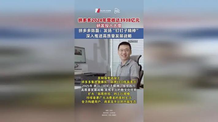 拼多多营收增速放缓背后：高质量发展成效初显，或再投千亿加码商家扶持|界面新闻