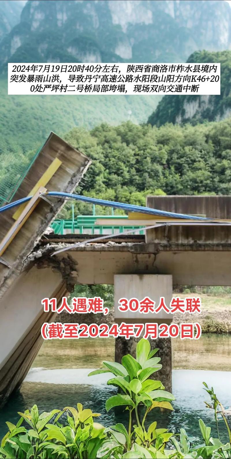 丹宁高速水阳段桥梁垮塌灾害相关责任单位及人员追责问责情况通报|界面新闻 · 快讯