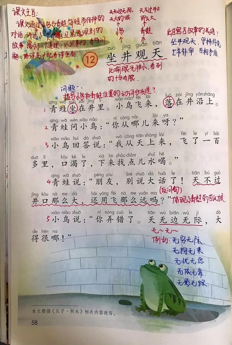坐井观天打一正确动物,坐井观天打一正确动物和数字